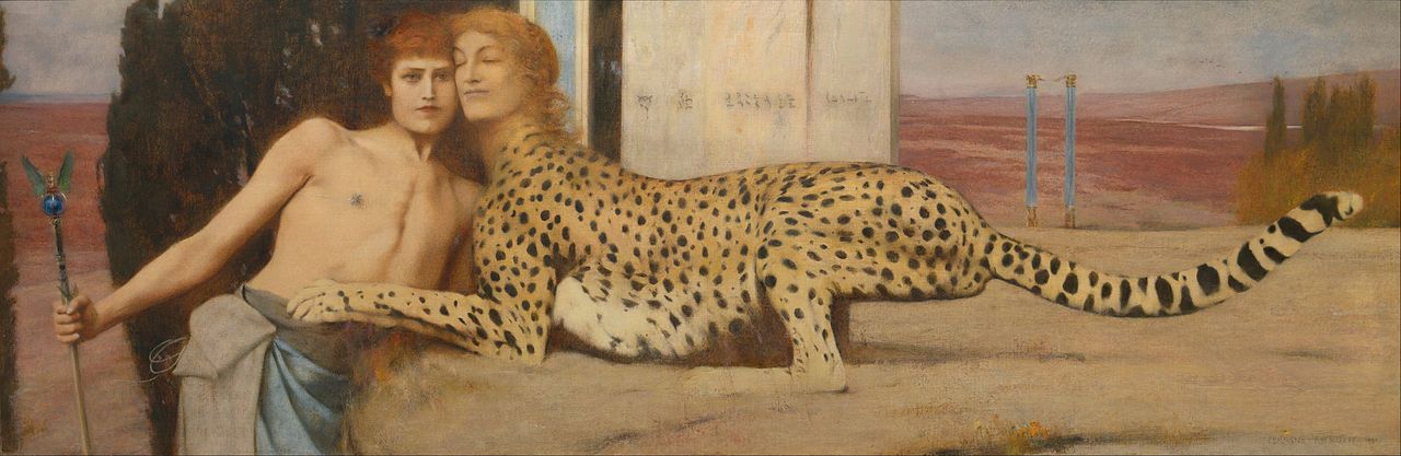 Caresses, Fernand Khnopff