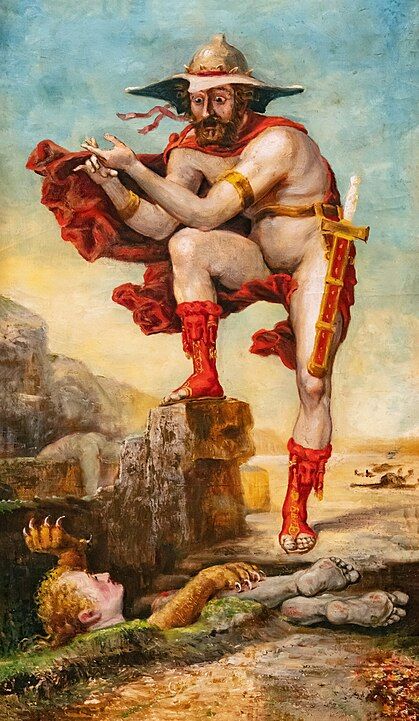 Oedipus et le Sphinx. Nudity, but not sexy