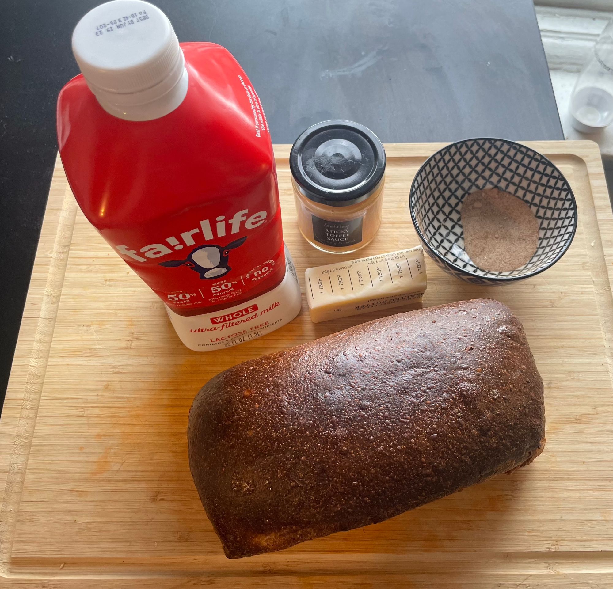ingredients, bread et cetera