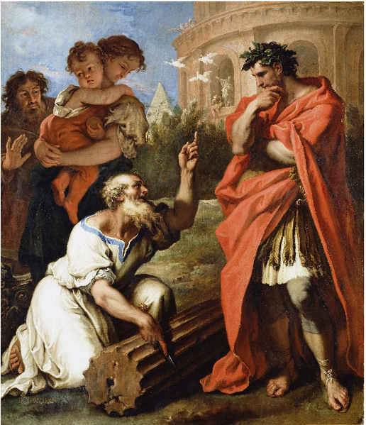 Sebastiano Ricci's Tarquinius the Ancient