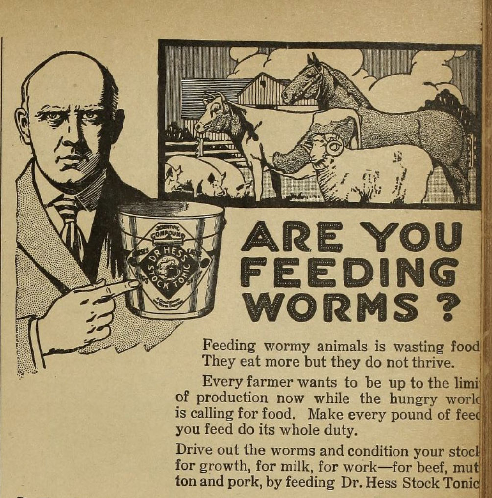 Are You Feeding Worms?