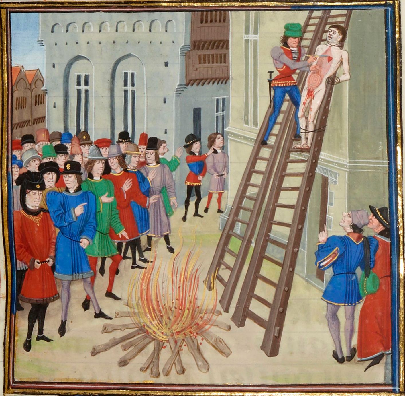 Execution of Hugh the Younger Despenser, Froissart