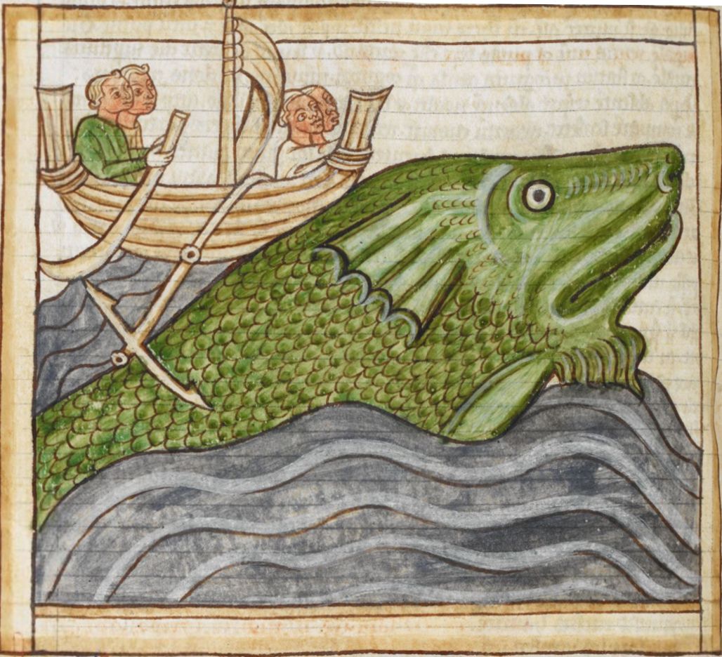 A Whale, the Harley Bestiary