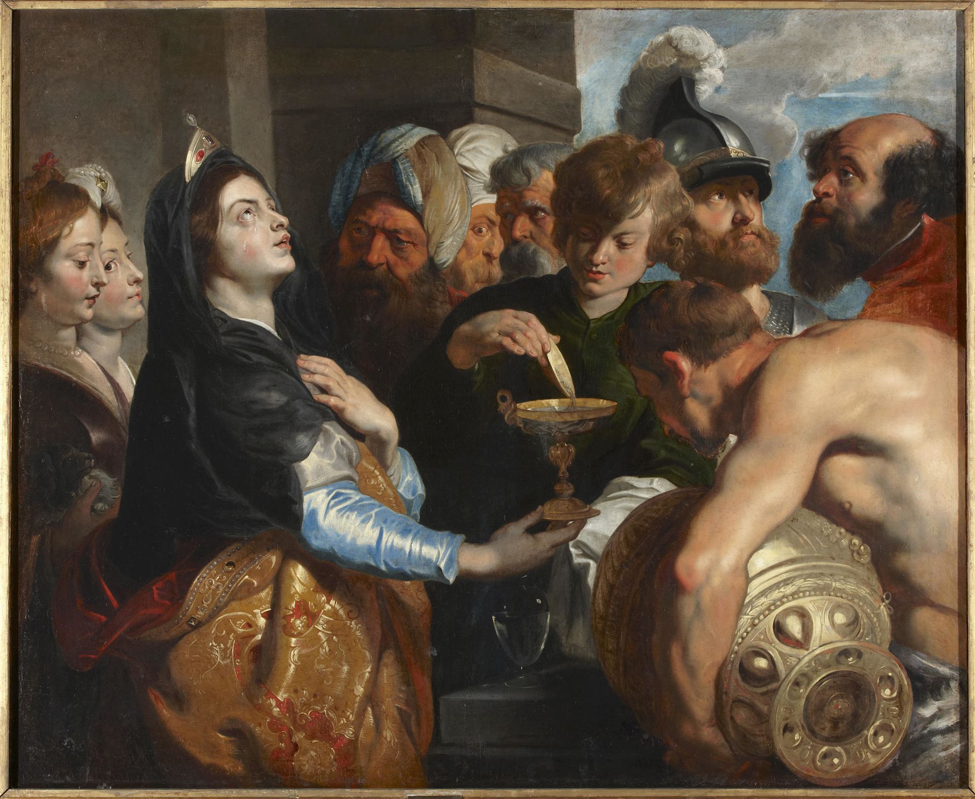 Gerard Seghers, Artemisia si appresta