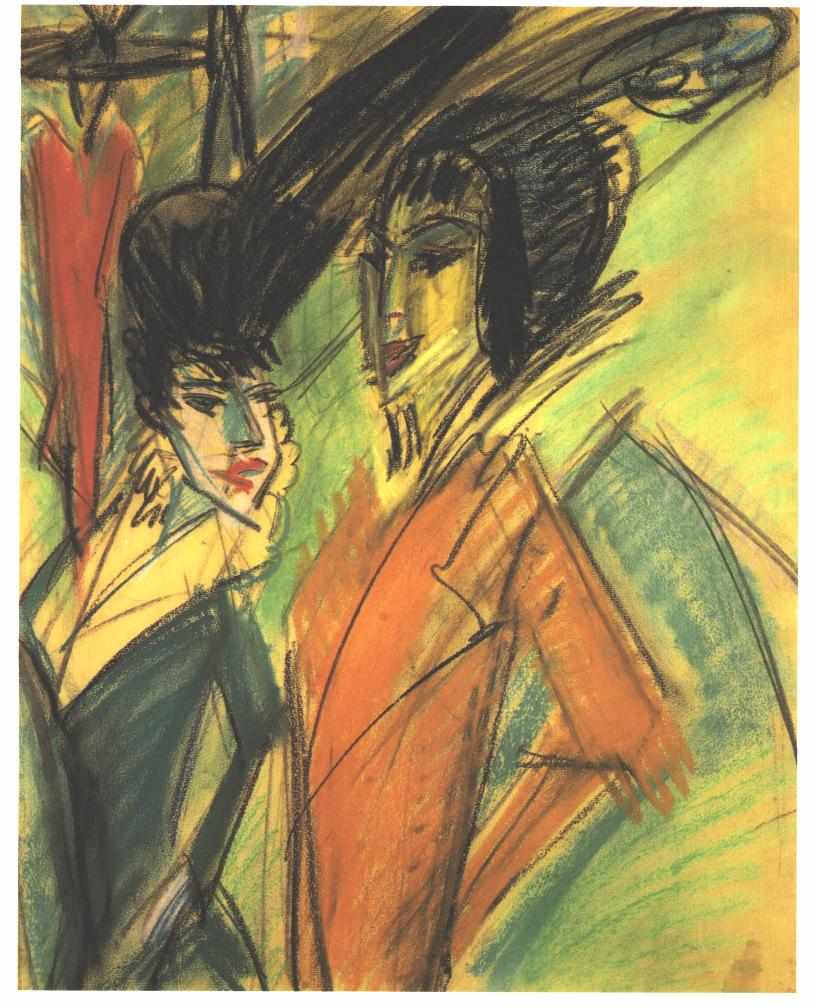 Kirchner, Two Cocottes