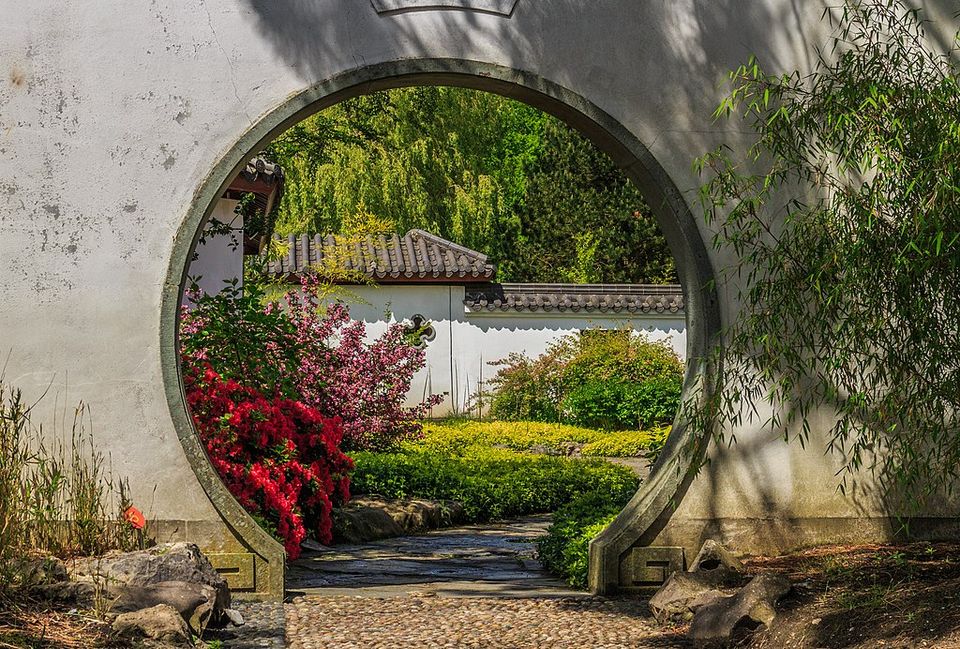 Moon Gate at Hortus Haren