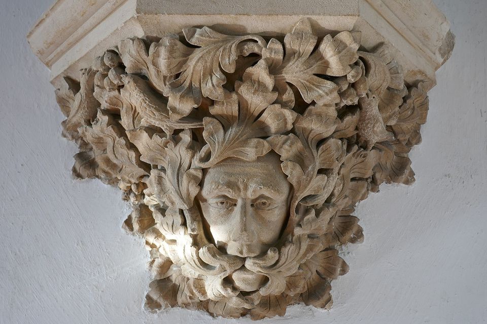 Not a Green Man in Sutton Benger Church