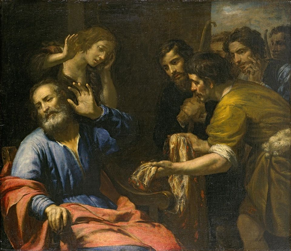 Domenico Fiasella, Joseph's Coat Brought to Jacob
