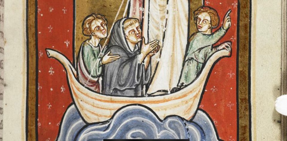 Two Monks Invent Boats