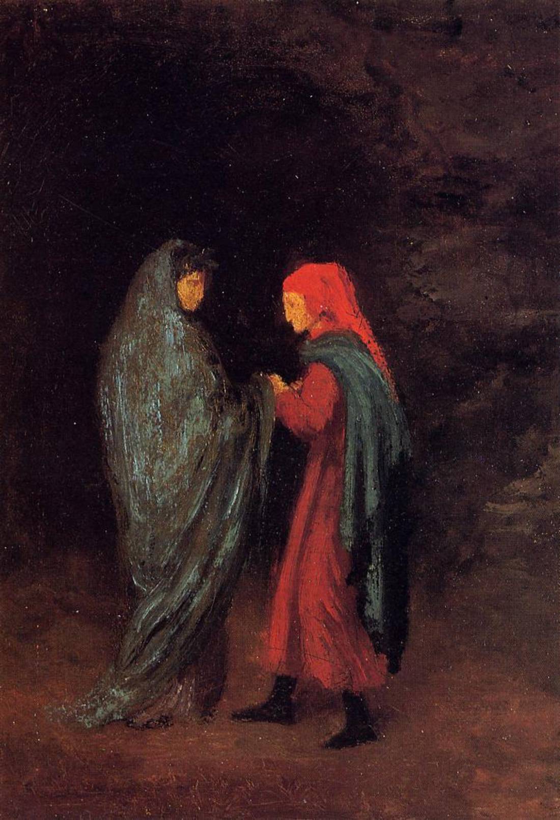 Degas' Dante and Virgil